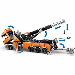 LEGO City Big Vehicles: Heavy-Duty Recovery Tow Truck with Crane