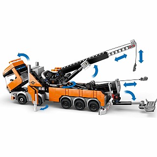 LEGO City Big Vehicles: Heavy-Duty Recovery Tow Truck with Crane