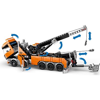 LEGO City Big Vehicles: Heavy-Duty Recovery Tow Truck with Crane