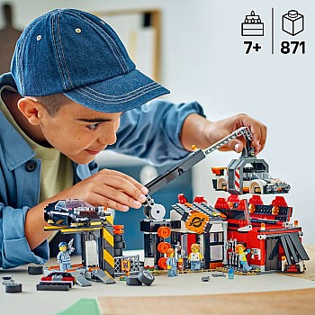  LEGO City 60472 Scrapyard with Cars	