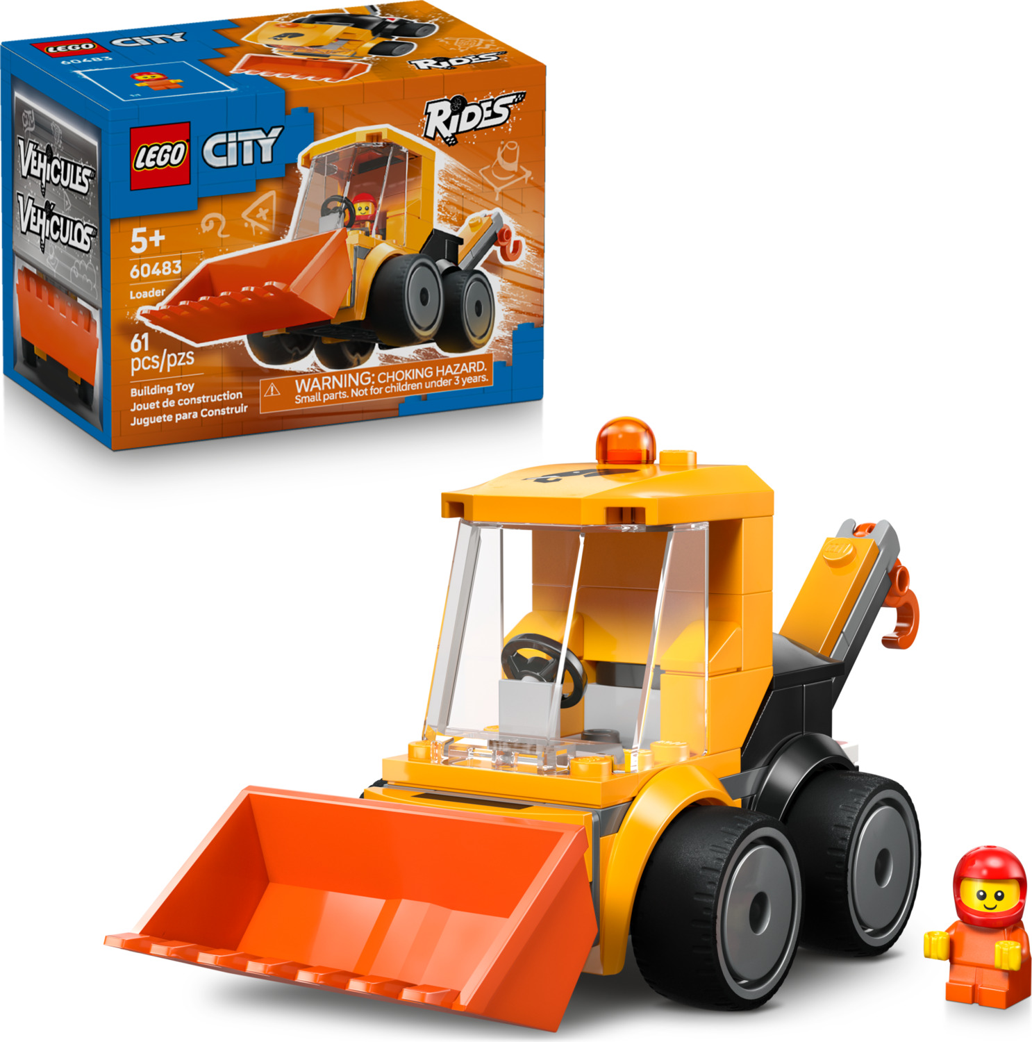 LEGO City Brick Rides: Rides – Construction Loader