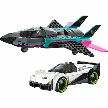 Lego City 60489 Jet vs. Car 