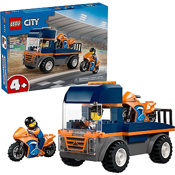  Lego City 60491 Motorcycle Transporter 