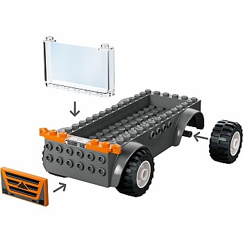  Lego City 60491 Motorcycle Transporter 