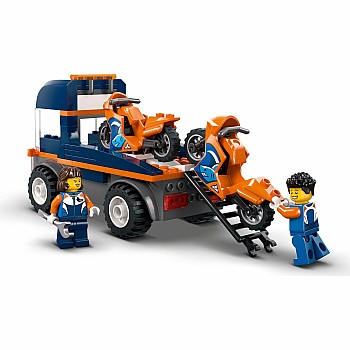  Lego City 60491 Motorcycle Transporter 