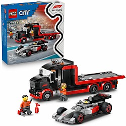 Lego City 60493 F1 Display Truck with Audi F1 Race Car