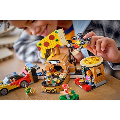 LEGO® City Pizza Delivery Experience with Vehicles