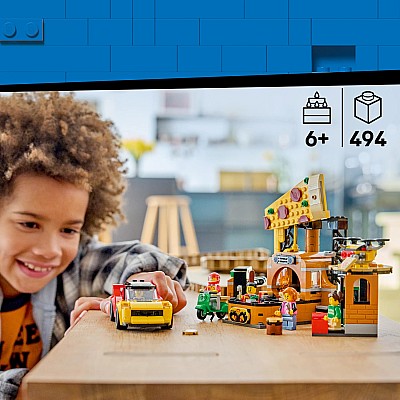 LEGO® City Pizza Delivery Experience with Vehicles