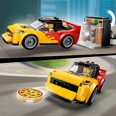 LEGO® City Pizza Delivery Experience with Vehicles