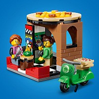 LEGO City 60496 Pizza Delivery Experience with Vehicles