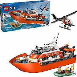 LEGO City Exploration: Coast Guard Rescue Boat & Helicopter