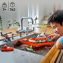 LEGO City Exploration: Coast Guard Rescue Boat & Helicopter