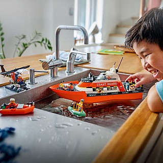 LEGO City Exploration: Coast Guard Rescue Boat & Helicopter