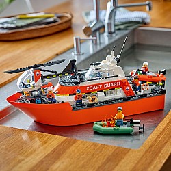 LEGO City Exploration: Coast Guard Rescue Boat & Helicopter