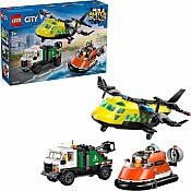 LEGO City Great Vehicles: Airplane, Service Truck & Hovercraft Remix