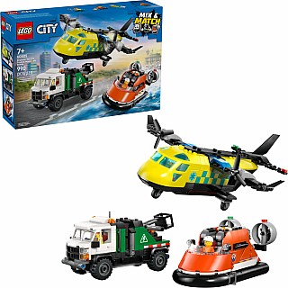 LEGO City Great Vehicles: Airplane, Service Truck & Hovercraft Remix