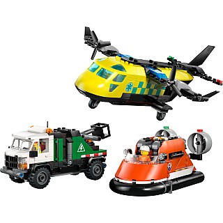 LEGO City Great Vehicles: Airplane, Service Truck & Hovercraft Remix