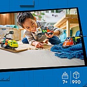 LEGO City Great Vehicles: Airplane, Service Truck & Hovercraft Remix