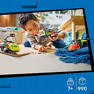 LEGO City Great Vehicles: Airplane, Service Truck & Hovercraft Remix