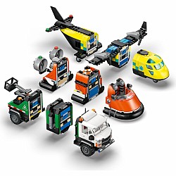 LEGO City Great Vehicles: Airplane, Service Truck & Hovercraft Remix