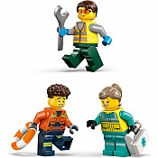 LEGO City Great Vehicles: Airplane, Service Truck & Hovercraft Remix