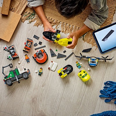 LEGO City Great Vehicles: Airplane, Service Truck & Hovercraft Remix