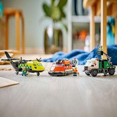 LEGO City Great Vehicles: Airplane, Service Truck & Hovercraft Remix