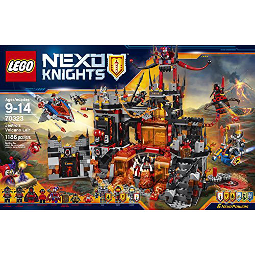 LEGO Knights 70323 Volcano Lair Building Kit (1186 Piece) - Kremer's And Hobby
