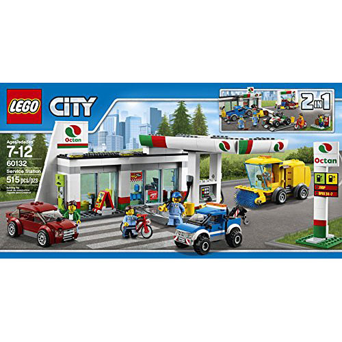 folder præmie badning LEGO City Town 60132 Service Station Building Kit (515 Piece) - Kremer's  Toy And Hobby