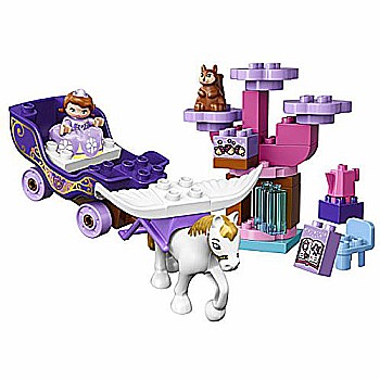 LEGO DUPLO Disney 10822 Sofia the First Magical Carriage Building Kit (30 Piece)