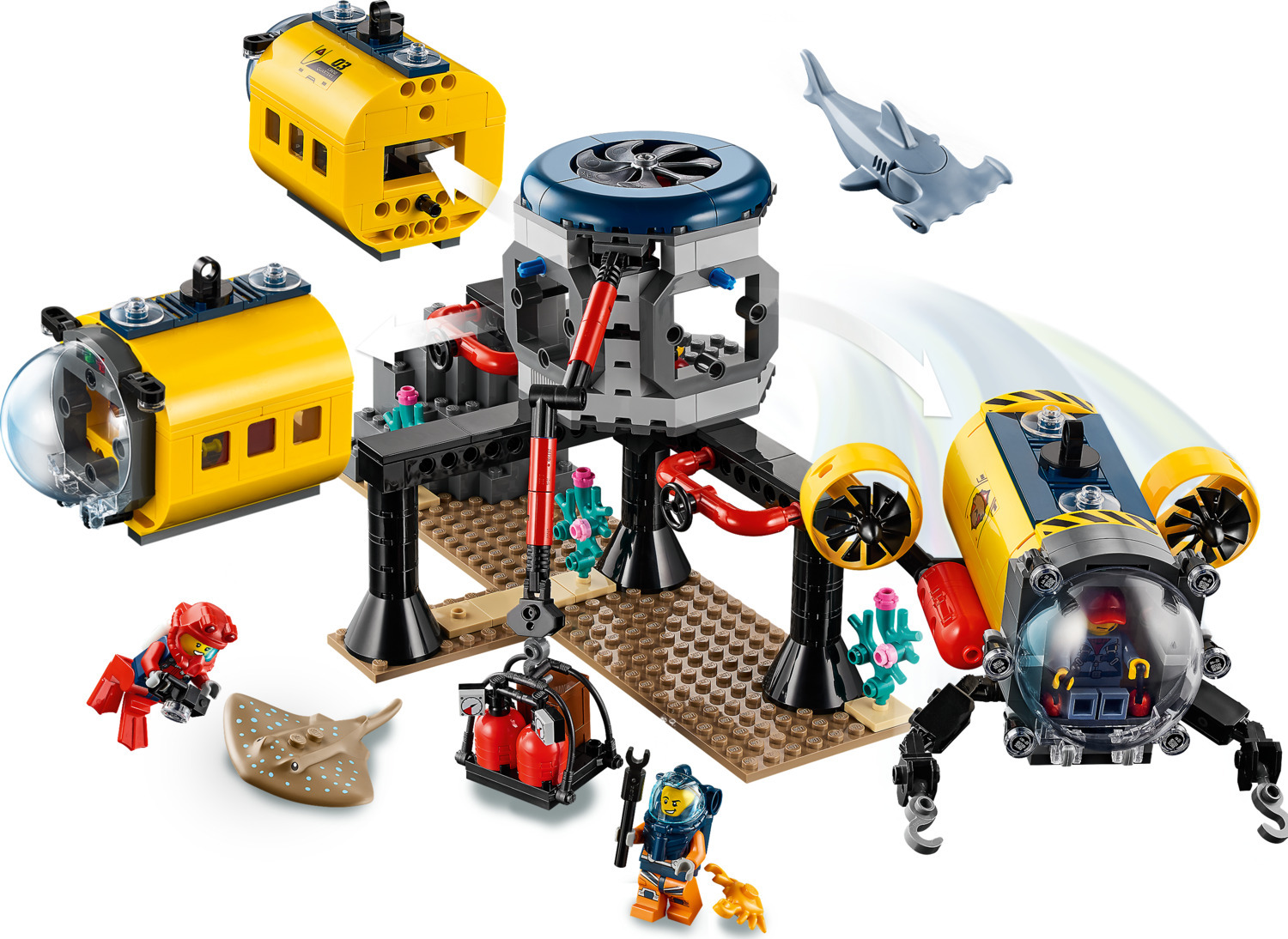 LEGO® City: Ocean Exploration Base - Timeless Toys Ltd.