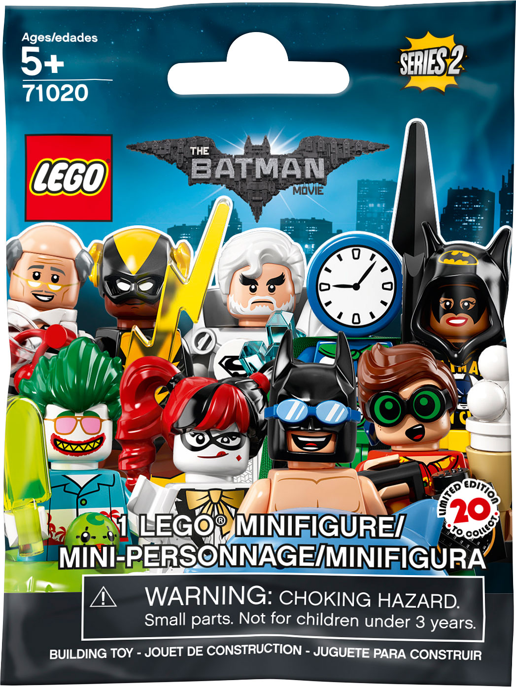 LEGO BATMAN MOVIE SERIES 2 MINIFIGURES 71020 PICK CHOOSE FIGURE ALL 20 IN STOCK 