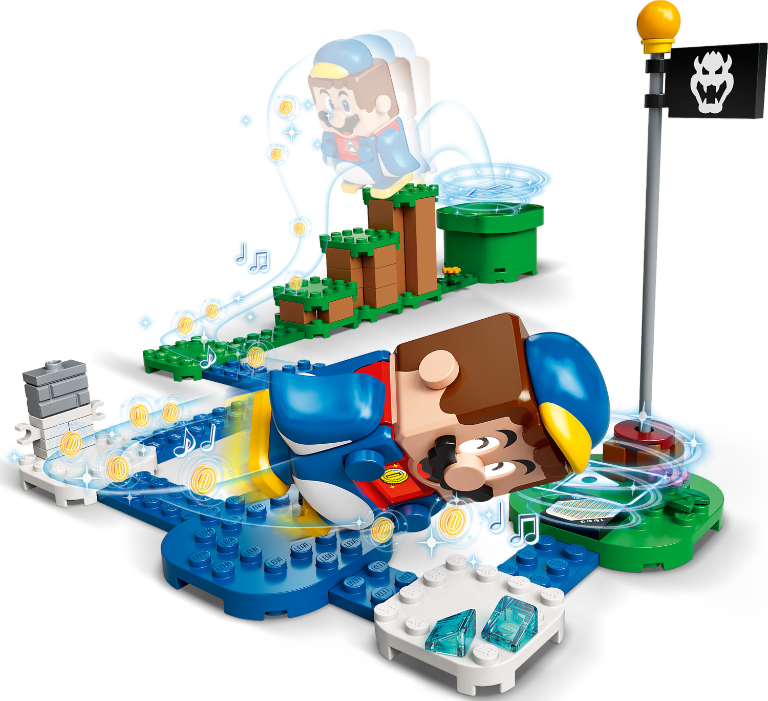 LEGO 71384 Penguin Mario Power-Up Pack (Super Mario) - Kite and