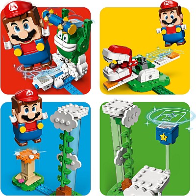 LEGO Super Mario Big Spike’s Cloudtop Challenge Expansion Set 71409,  Collectible Toy for Kids with 3 Figures including Boomerang Bro and Piranha  Plant