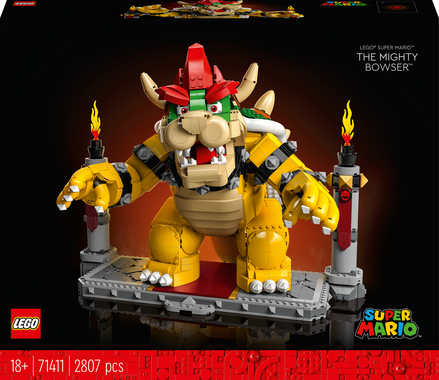LEGO Super Mario The Mighty Bowser Figure Set - Imagine That Toys