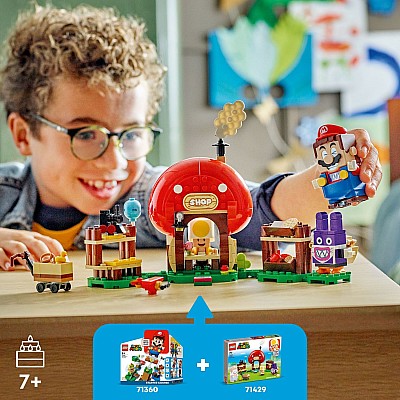 LEGO® Super Mario™ Nabbit at Toad's Shop Expansion Set