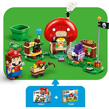  Lego Super Mario 71429 Nabbit at Toad's Shop Expansion Set	