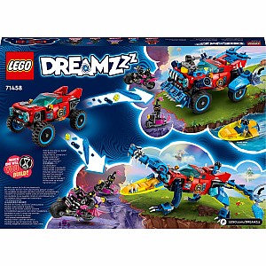 LEGO DREAMZzz Crocodile Car Toy 2 in 1 Set