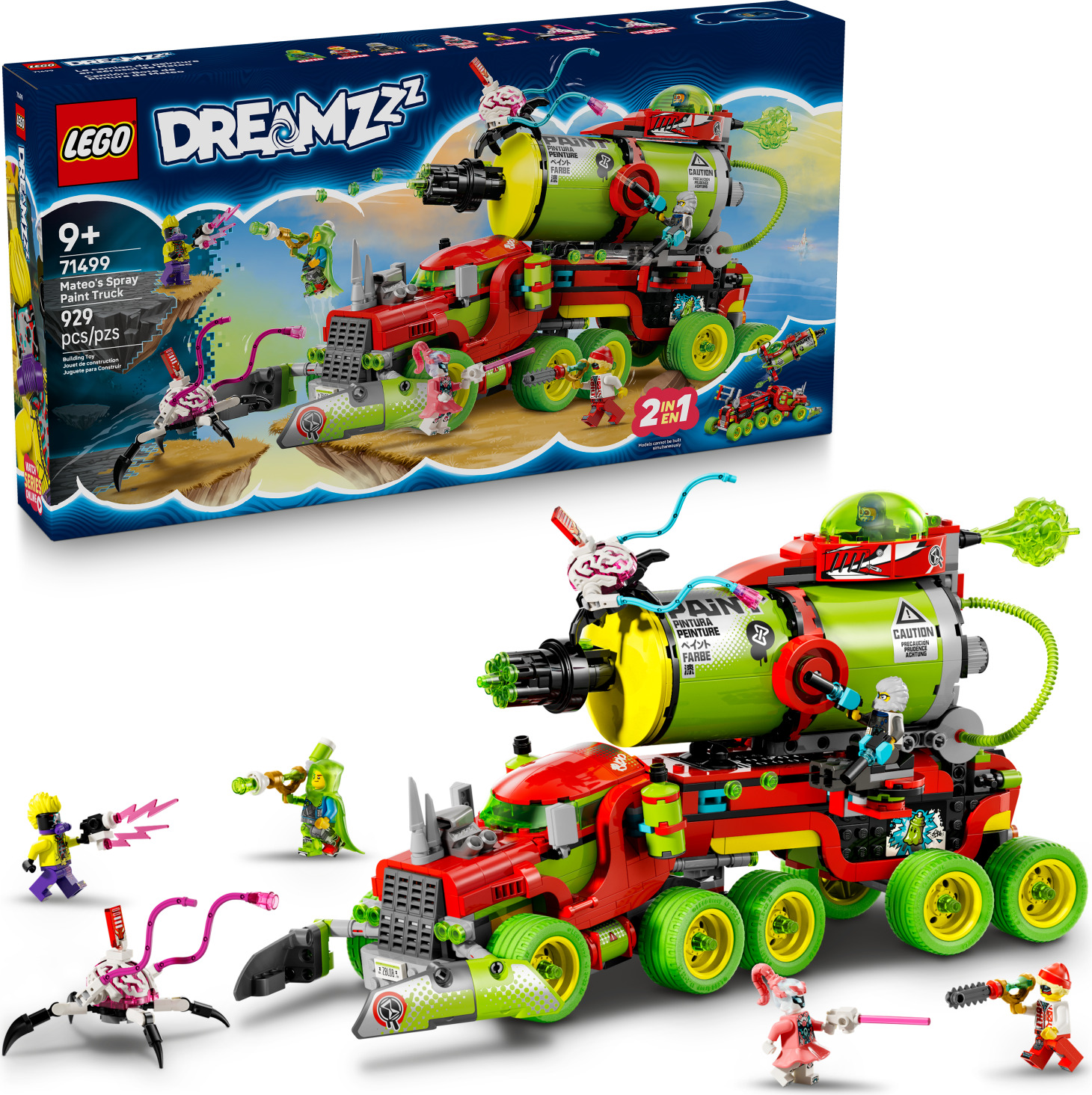 LEGO DREAMZzz: Mateo's Spray Paint Truck
