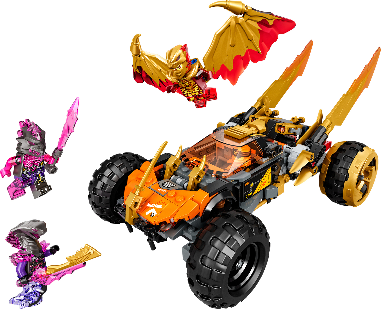 LEGO NINJAGO Cole's Dragon Cruiser Car Toy