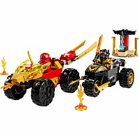 LEGO® Ninjago: Kai and Ras's Car and Bike Battle