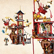 LEGO NINJAGO Temple of the Dragon Energy Cores