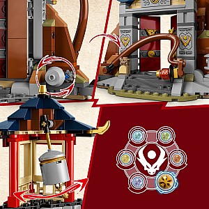LEGO NINJAGO Temple of the Dragon Energy Cores