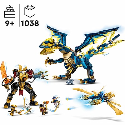 LEGO 71796 Elemental Dragon vs. The Empress Mech (Ninjago)