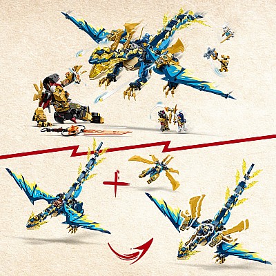 LEGO 71796 Elemental Dragon vs. The Empress Mech (Ninjago)