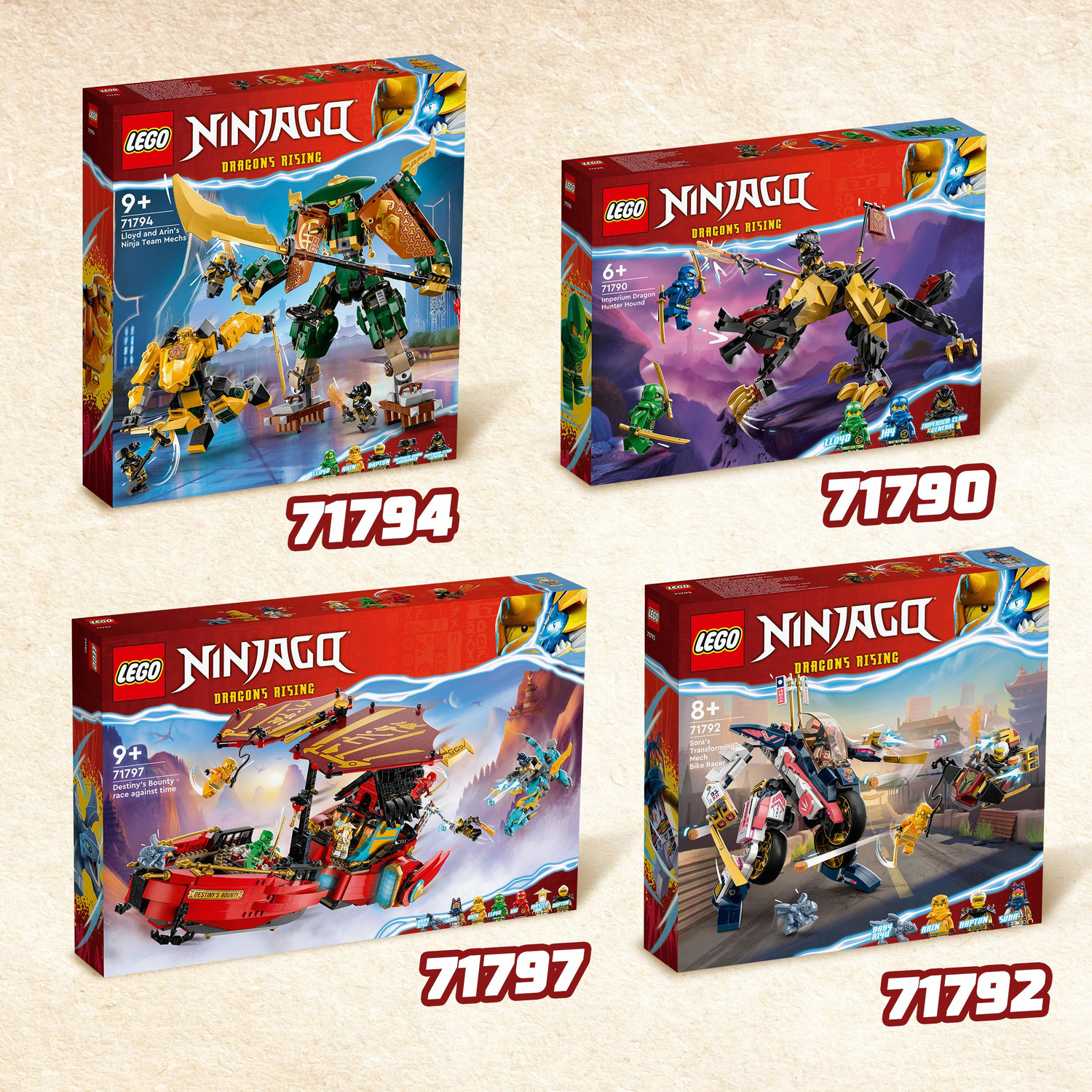 LEGO® Ninjago The Gift of Destiny - Race against time 71797