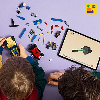  Lego Ninjago 71840 Rogue vs Drix Race Car Duel	