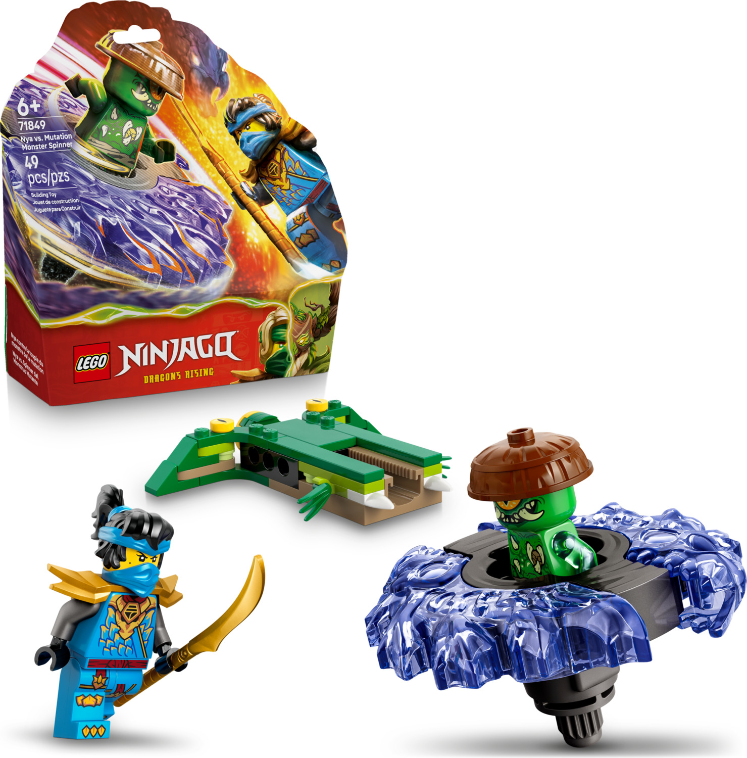 LEGO Ninjago: Nya vs. Mutation Monster Spinner