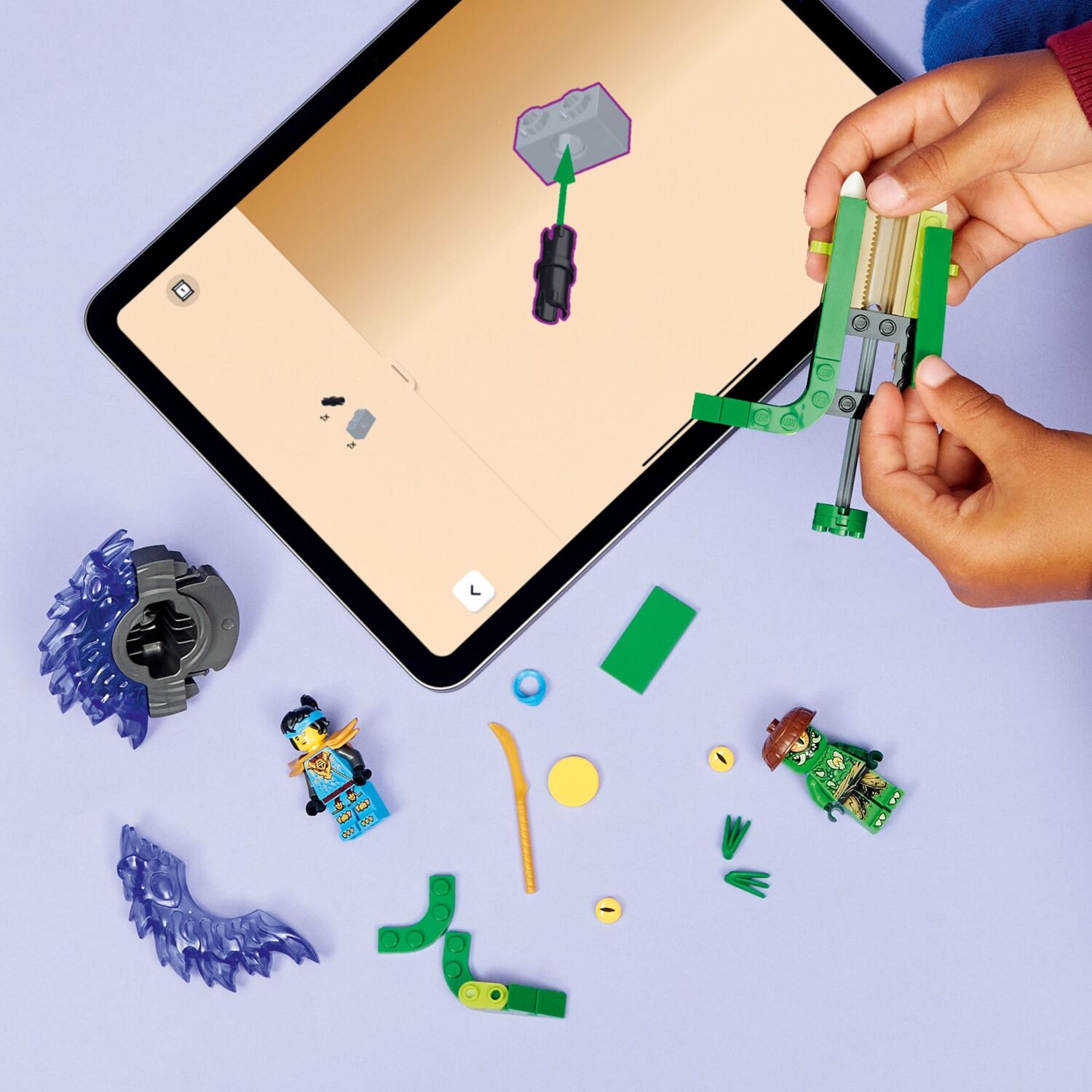 LEGO Ninjago: Nya vs. Mutation Monster Spinner