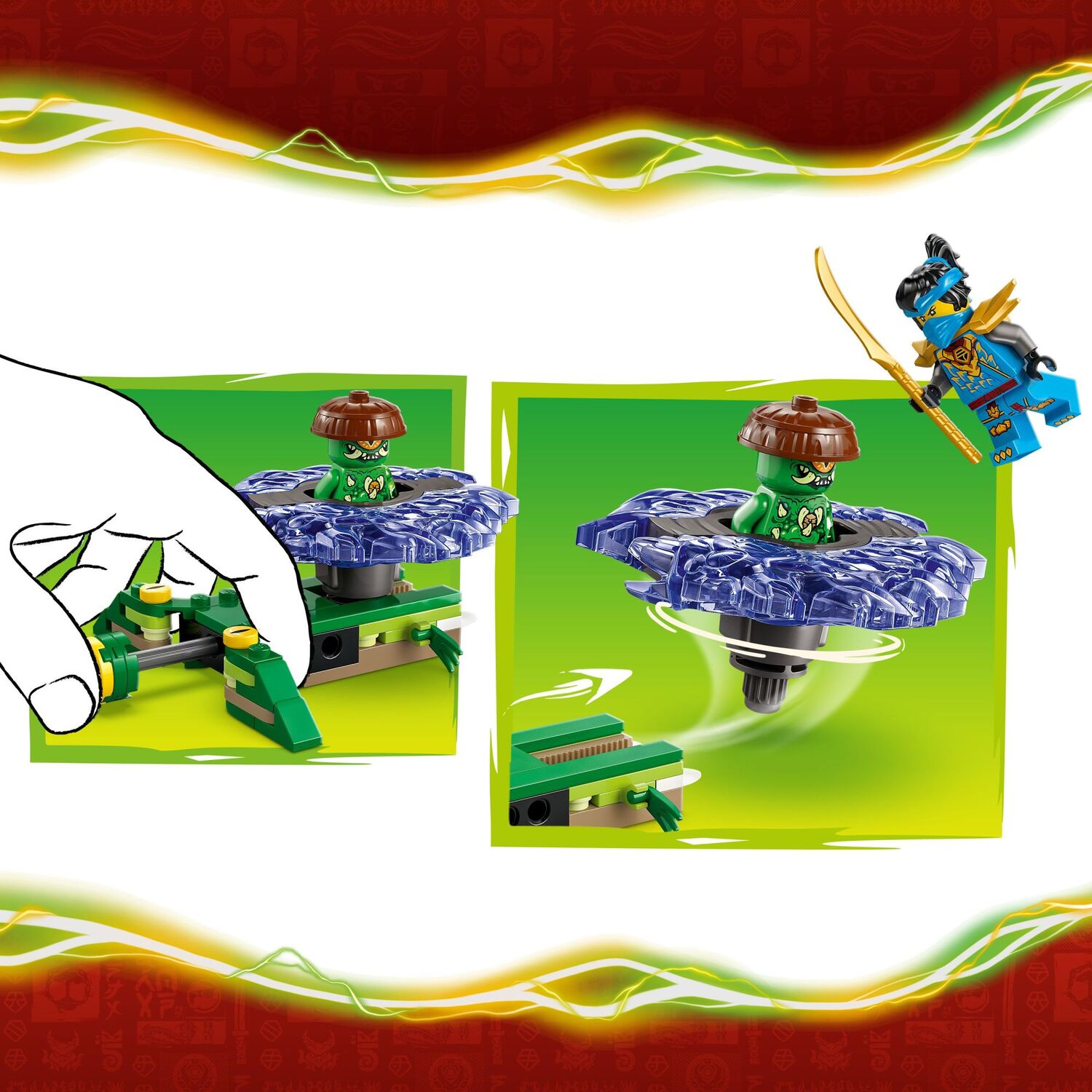 LEGO Ninjago: Nya vs. Mutation Monster Spinner